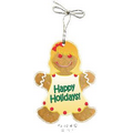 Gingerbread Girl Gift Shop Ornament (8 Sq. In.)